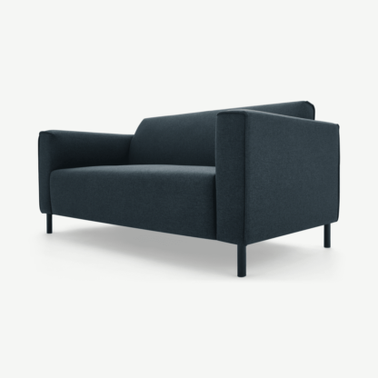 An Image of Herron 2 Seater Sofa, Aegean Blue