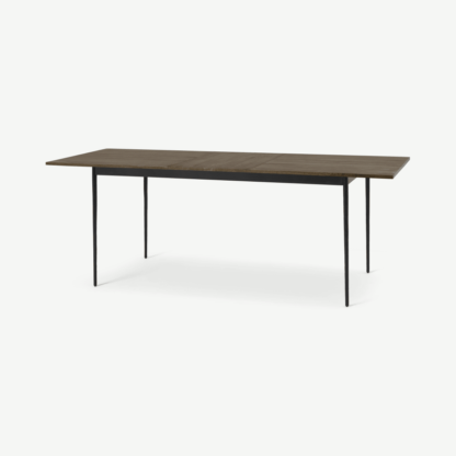 An Image of Rakara 6-8 Seat Extending Dining Table, Mango Wood