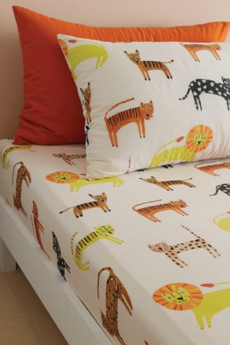 An Image of Khari Animals Single Fitted Sheet