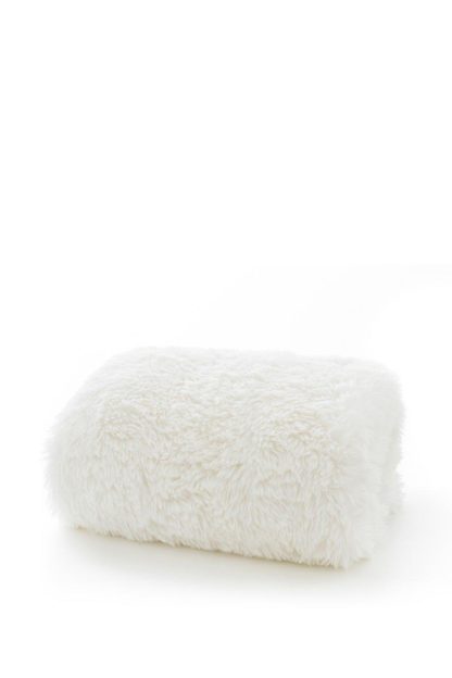 An Image of Rochester Shaggy Fur Throw