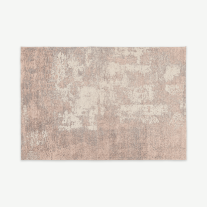 e91f5779ea85597cc7894c32d1b9aaa4f3483d57bd412530f70cad143893c21e-1.png An Image of Genna Rug, Large 160x230cm, Dusky Pink