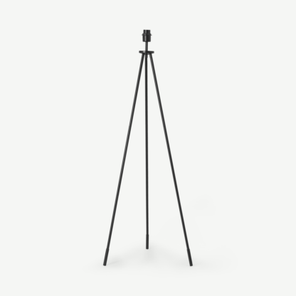 An Image of Bently Tripod Floor Lamp Base, Black