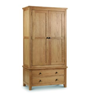 An Image of Marlborough Oak Combination Wardrobe