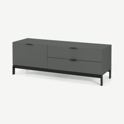 An Image of Marcell Compact Media Unit, Grey