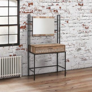 An Image of Urban Rustic Dressing Table and Mirror