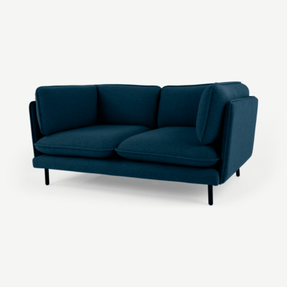 An Image of Wes 2 Seater Sofa, Elite Teal