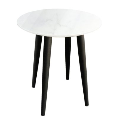 An Image of Lule Side Table - Black & White