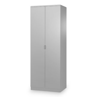 An Image of Manhattan Grey 2 Door Wardrobe