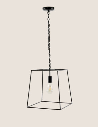 An Image of M&S Manhattan Single Pendant Ceiling Light