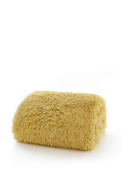 An Image of Rochester Shaggy Fur Throw