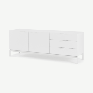 An Image of Marcell Wide Sideboard, White