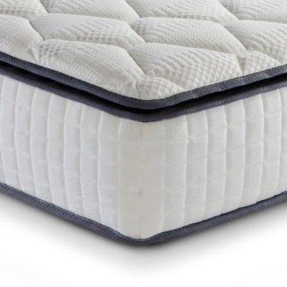 An Image of SleepSoul Bliss 800 Pocket Spring and Memory Foam Pillowtop Mattress - 3ft Single (90 x 190 cm)