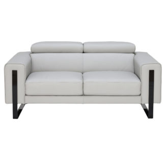 An Image of Milan 2 Seater Sofa, Bull 6502 Leather