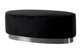 An Image of Selini Footstool – Black