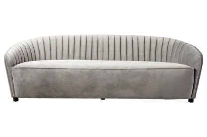 An Image of Alice Three Seat Sofa - Dove Grey