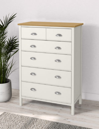 An Image of M&S Padstow 6 Drawer Chest