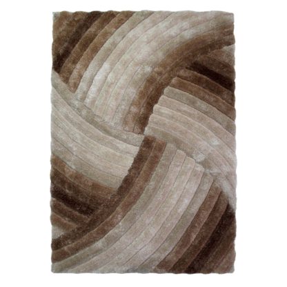 An Image of Verge Furrow Rug Pink