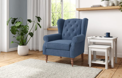 11f21d18f5e806edd625b8f5a1d618d3d38242aae5c90e0caa7194f283577328.jpg An Image of M&S Highland Button Small Armchair