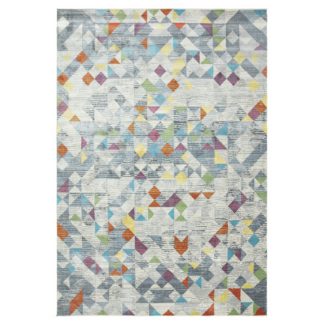 An Image of Asiatic Amelie Modern Geometric Rectangle Rug - 120x170cm