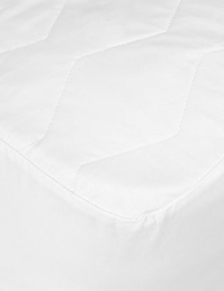 An Image of M&S Pure Cotton Mattress Protector