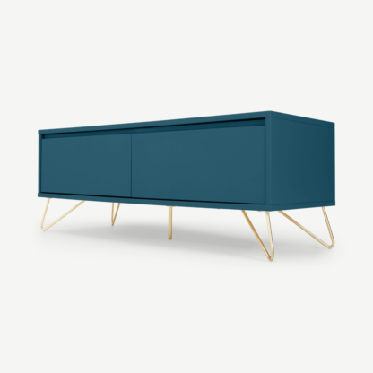 An Image of Elona Media Unit, Teal and Brass