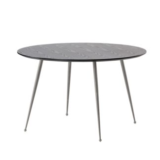 An Image of Mason Dining Table – Brushed Silver Legs