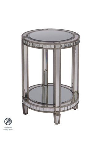 An Image of Antoinette Toughened Mirror Side Table