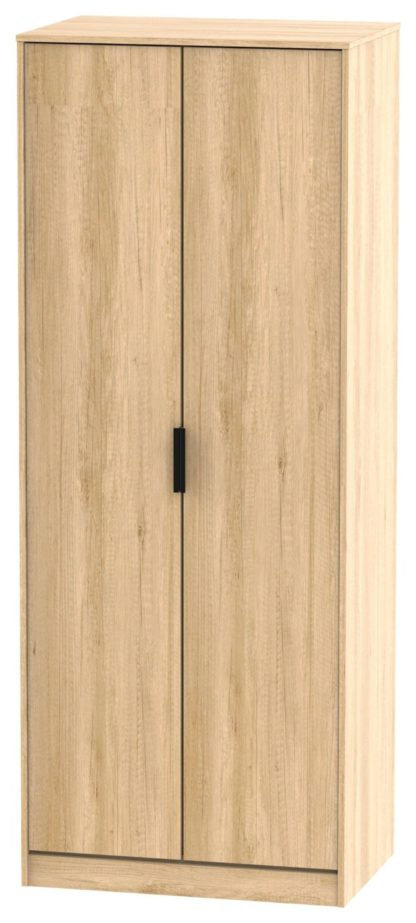 An Image of Bergen 2 Door Wardrobe - White