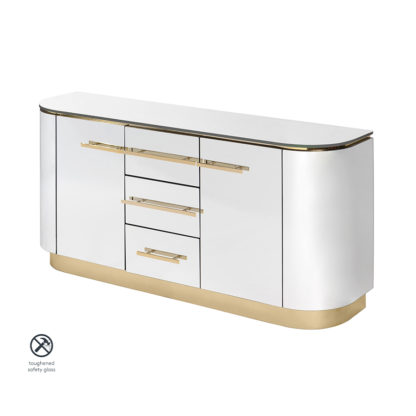 An Image of Anastasia Sideboard with Brass Details