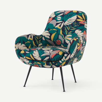 An Image of Moby Accent Armchair, Curator Pattern