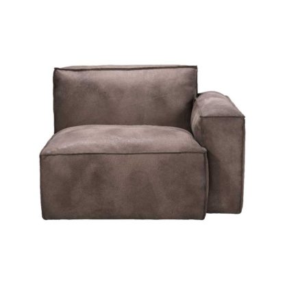 An Image of Timothy Oulton Nirvana Leather Medium Sectional 1 Seater
