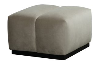 An Image of Herbie Footstool - Taupe