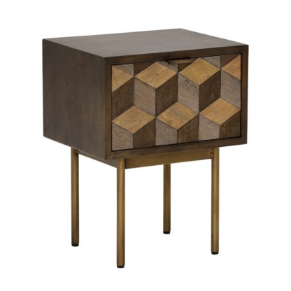 An Image of Facet 1 Drawer Bedside Table