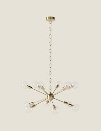 An Image of M&S Aurora Sputnik Chandelier