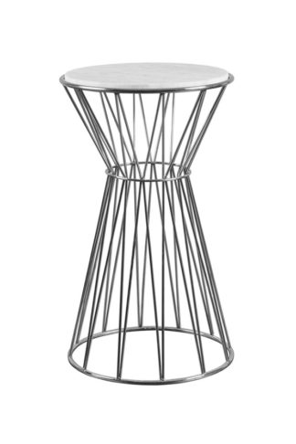 An Image of Mali Silver Side Table