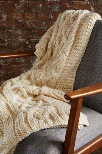 An Image of Chunky Knit Throw