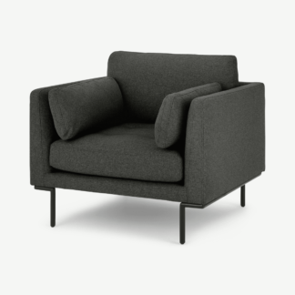 An Image of Harlow Armchair, Hudson Grey