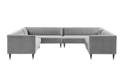 An Image of Baxter Super Lounge suite – Dove Grey