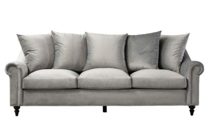 An Image of Portman Three Seat Sofa - Dove Grey