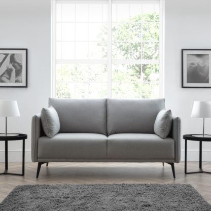An Image of Rohe Grey Fabric 2 Seater Sofa