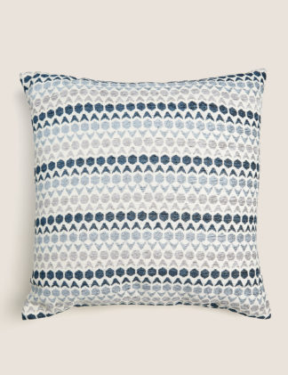 An Image of M&S Hexagon Geometric Cushion