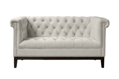 An Image of Bergmann Two Seat Sofa - Chalk