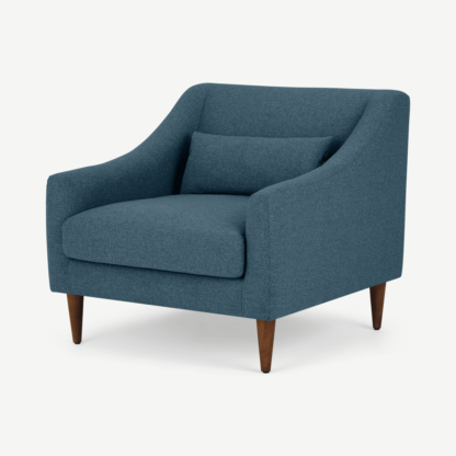 An Image of Herton Armchair, Orleans Blue