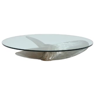 An Image of Timothy Oulton 110cm Junk Art Propeller Round Coffee Table