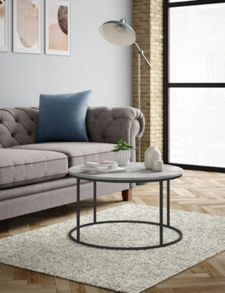 An Image of M&S Farley Round Coffee Table