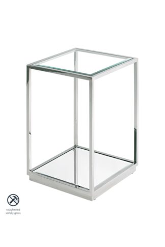 An Image of Rippon Silver Square Side Table