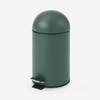 An Image of Joss 3L Pedal Bin, Dark Green