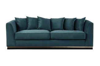 An Image of Pino Three Seat Sofa - Peacock