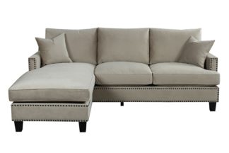 An Image of Brunswick Universal Corner Sofa – Taupe