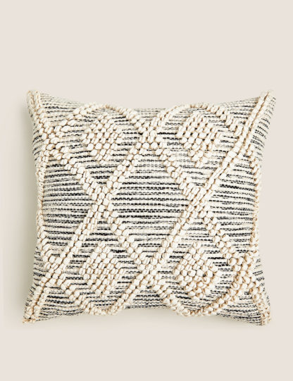 An Image of M&S Tufted Diamond Cushion